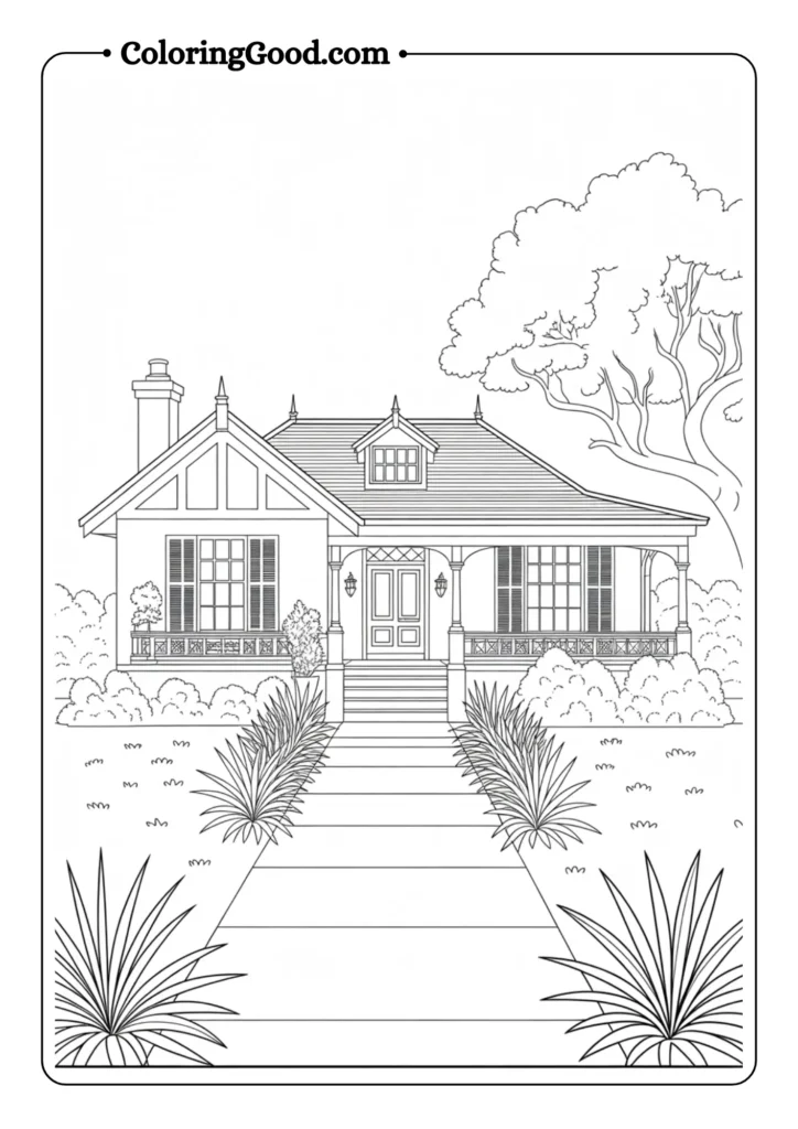 Bluey's House Exterior