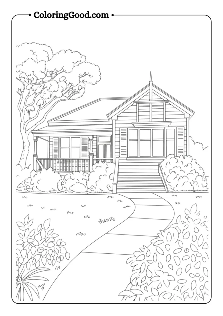 Bluey's House Exterior