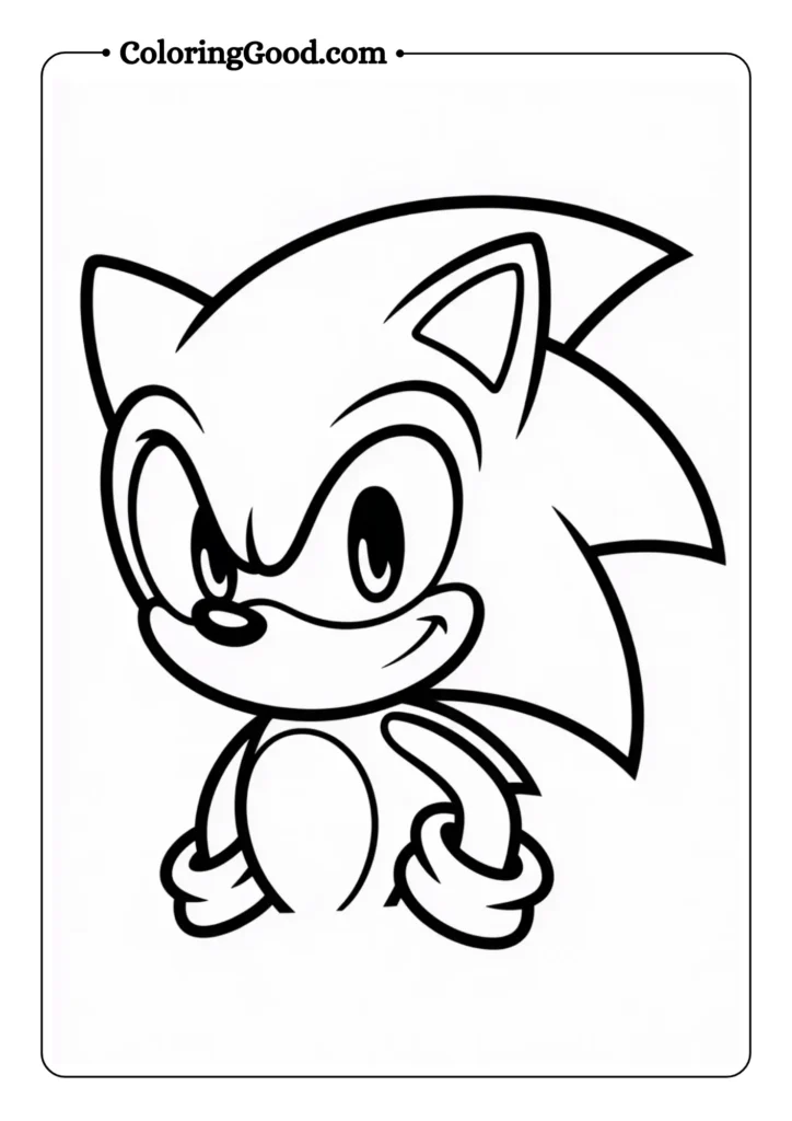 Classic Sonic Portrait