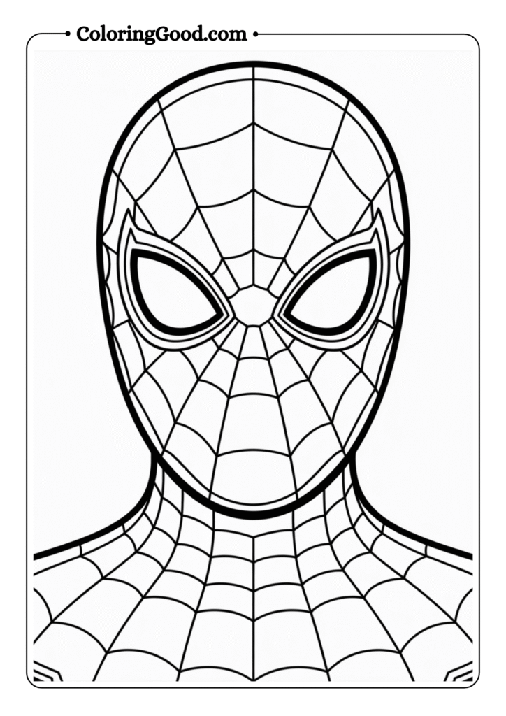 Spider-Man Portrait Close-Up