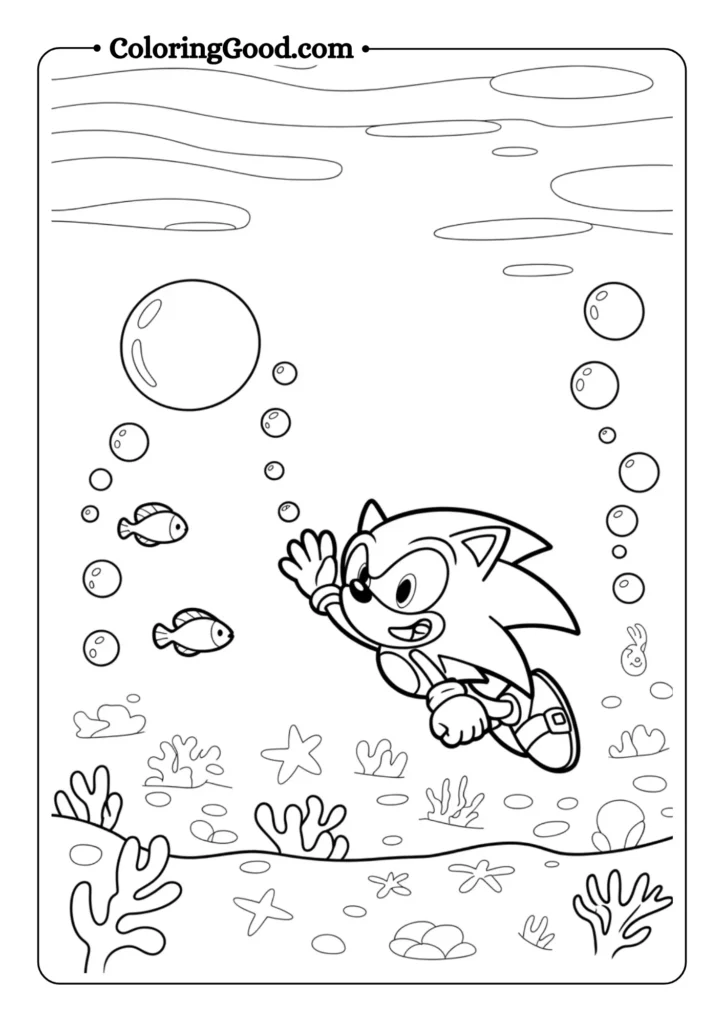 Sonic Underwater Adventure