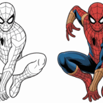 spiderman coloring pages