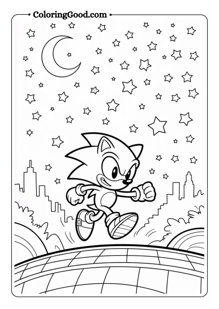 Sonic Night Scene