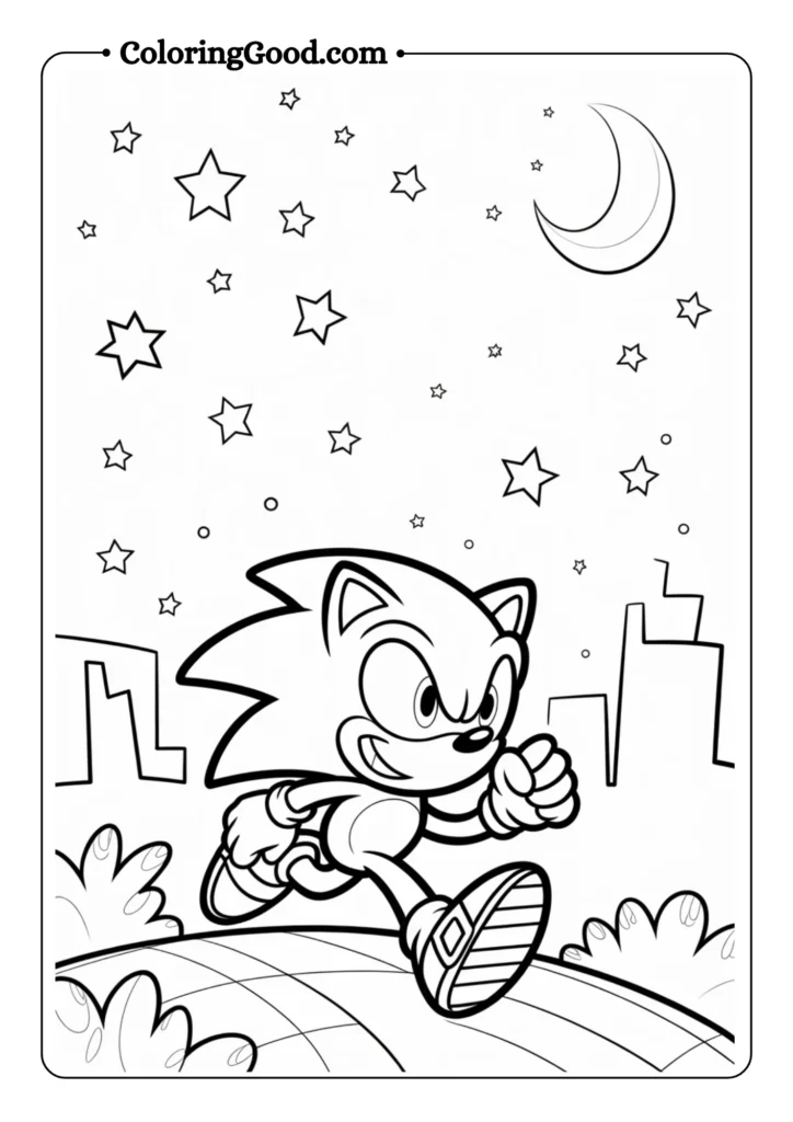 Sonic Night Scene