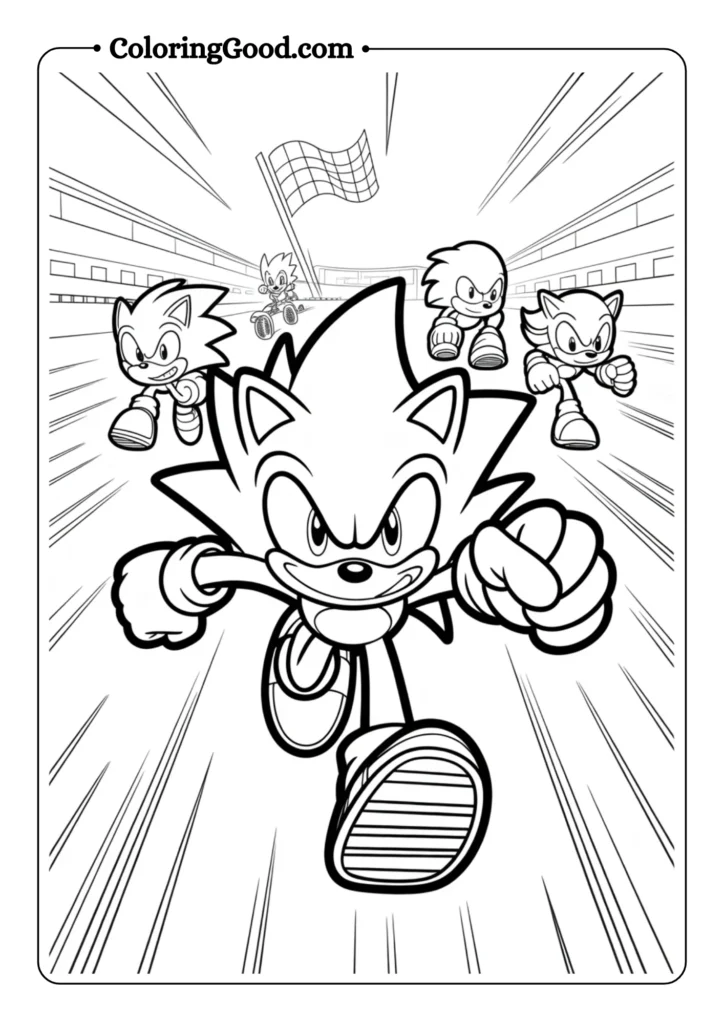 Sonic Racing Scene
