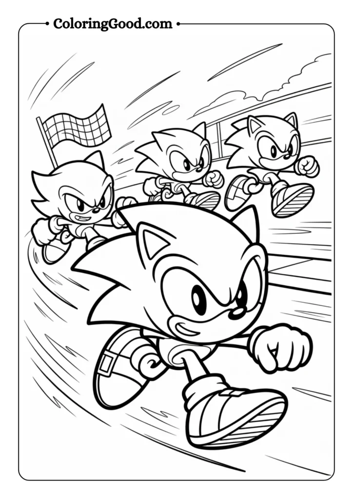 Sonic Racing Scene